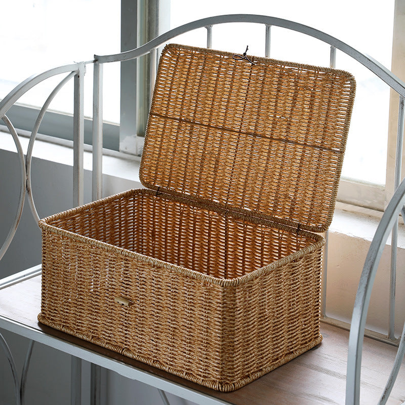 Handcrafted Basket Storage Chest | Thrascher