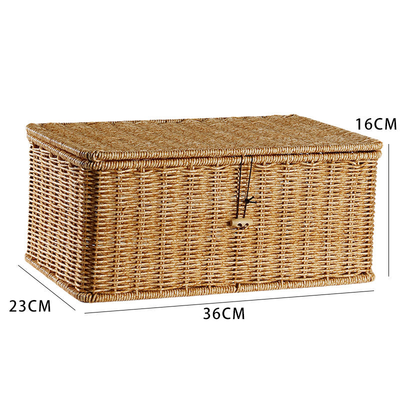 Handcrafted Basket Storage Chest | Thrascher