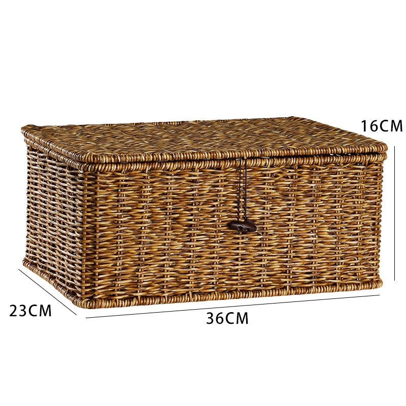 Handcrafted Basket Storage Chest | Thrascher