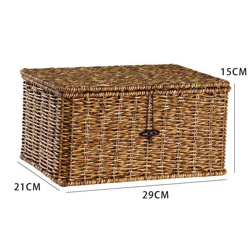 Handcrafted Basket Storage Chest | Thrascher