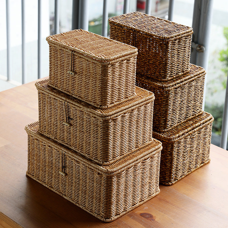 Handcrafted Basket Storage Chest | Thrascher