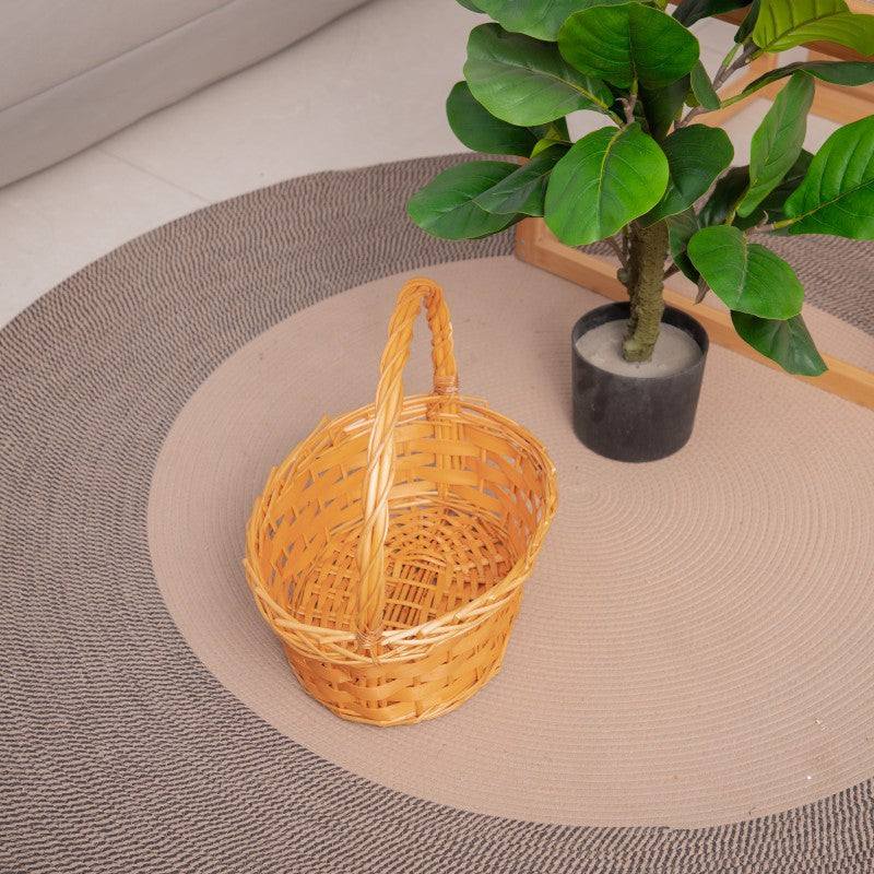 Handcrafted Basket with Practical Handle | Thrascher