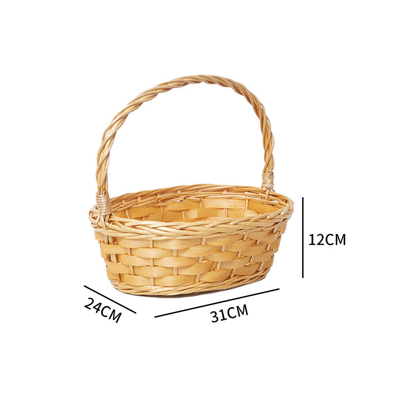 Handcrafted Basket with Practical Handle | Thrascher