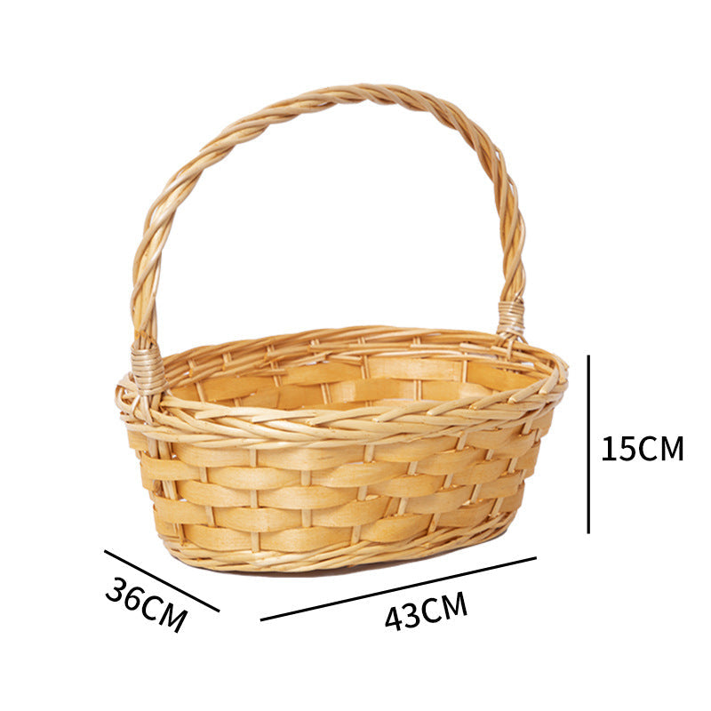 Handcrafted Basket with Practical Handle | Thrascher