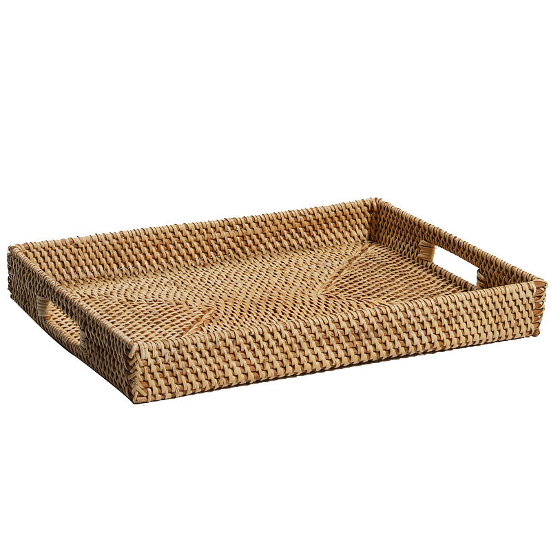 Handcrafted Braided Rectangular Serving Platter | Thrascher