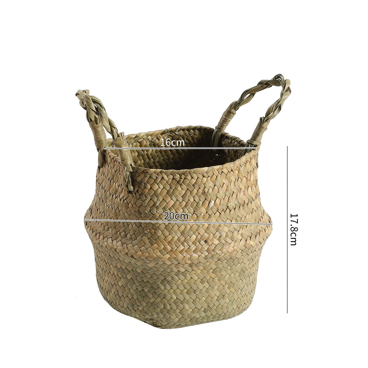 Handcrafted Decorative Storage Basket Soft Textile Handwoven | Thrascher