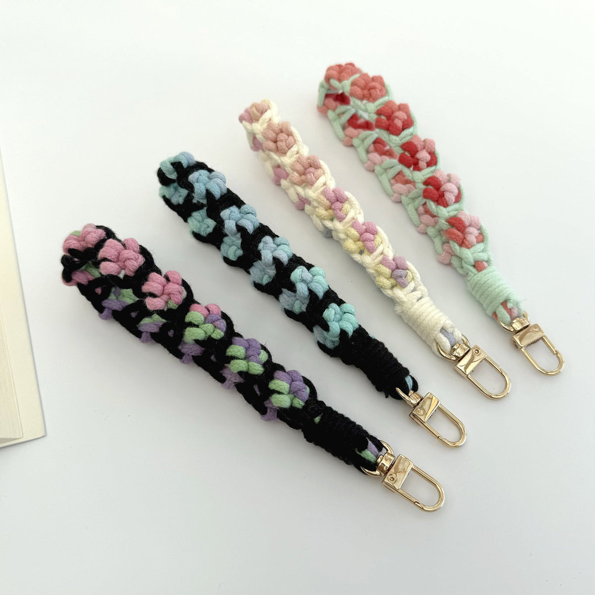 Handcrafted Macrame Keychain Holder | Thrascher