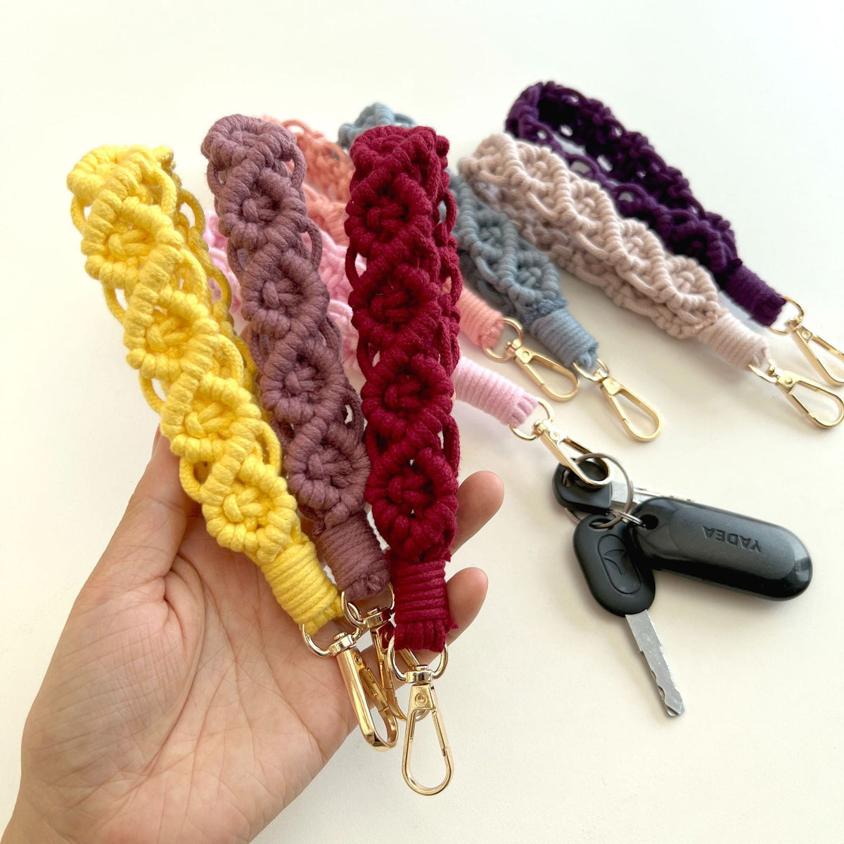 Handcrafted Macrame Keychain | Thrascher
