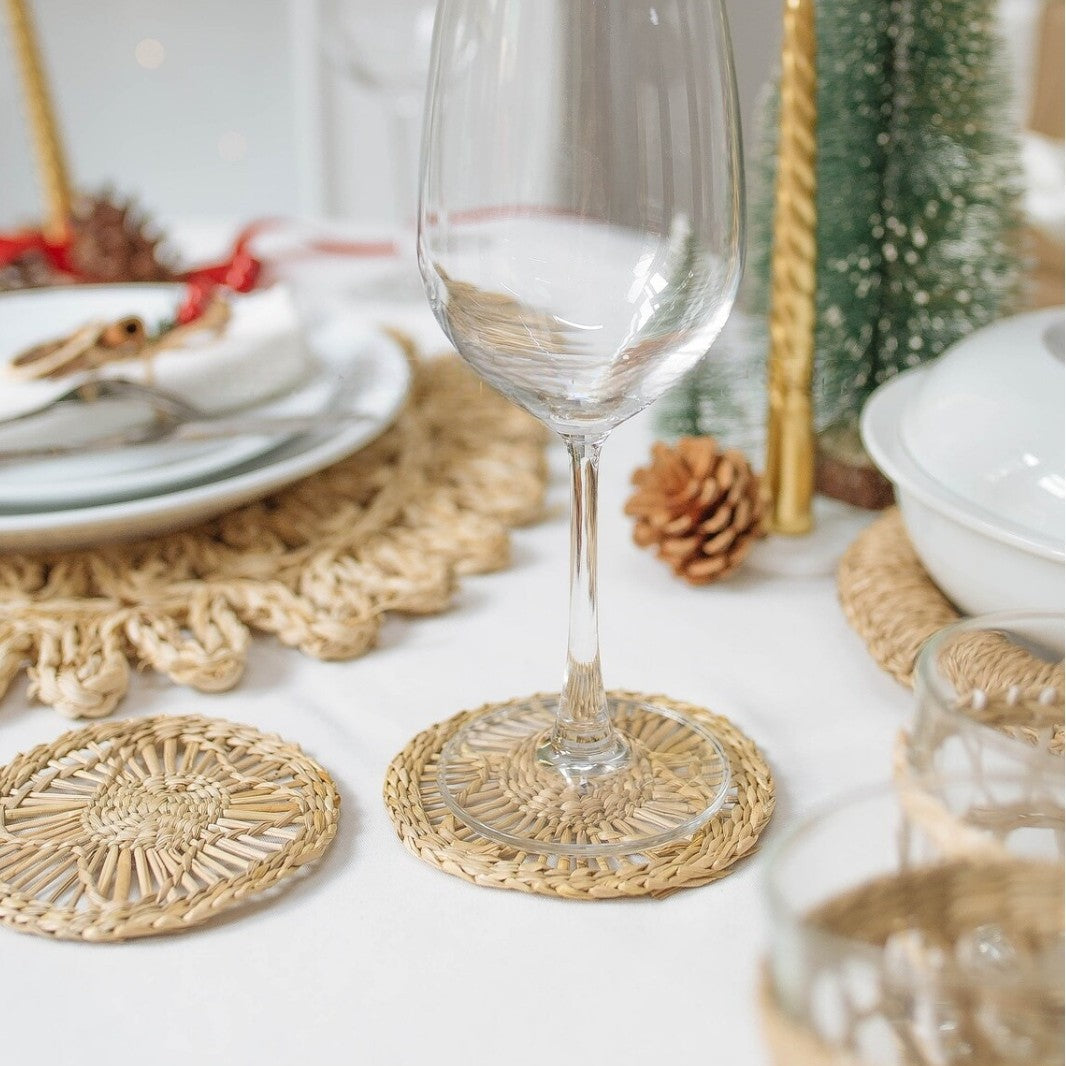 Handcrafted Natural Fiber Coasters | Thrascher