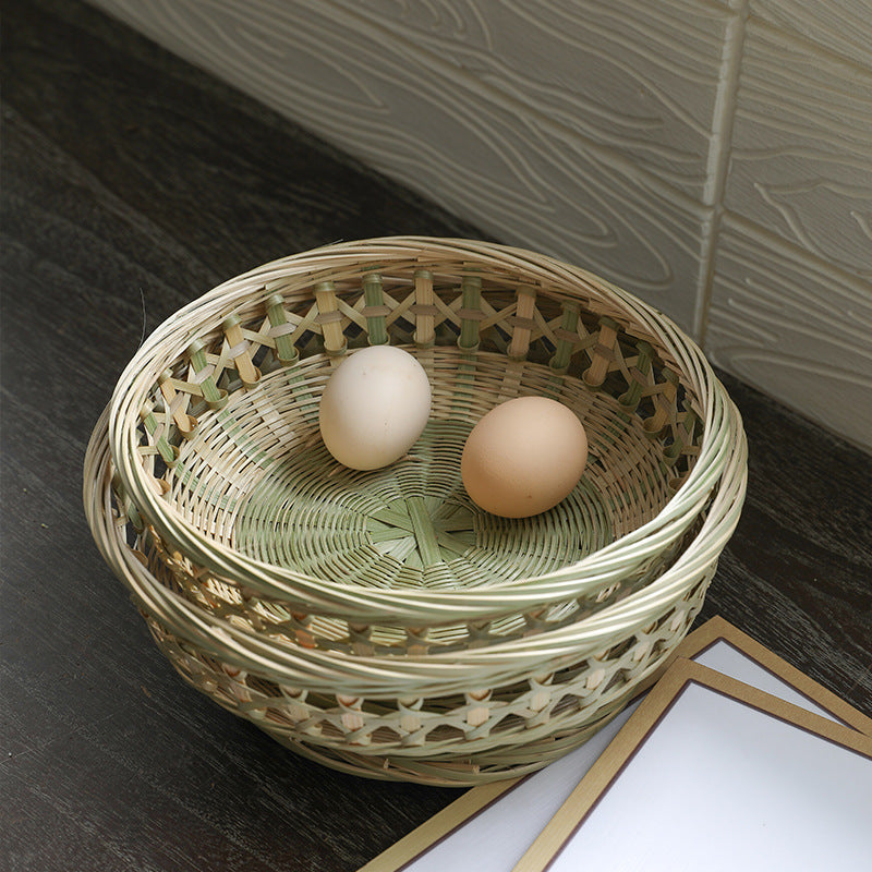 Handcrafted Natural Fiber Serving | Thrascher