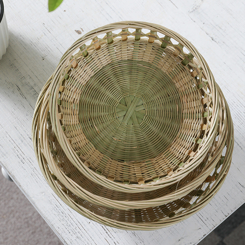 Handcrafted Natural Fiber Serving | Thrascher