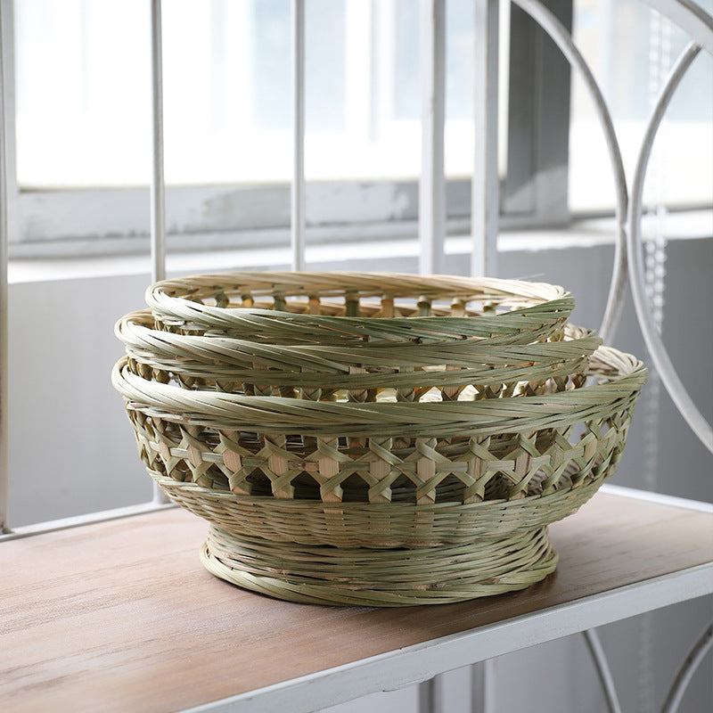 Handcrafted Natural Fiber Serving | Thrascher