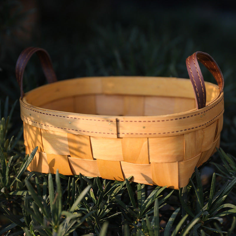 Handcrafted Natural Woven Storage Basket Small | Thrascher