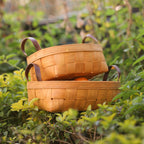 Handcrafted Natural Woven Storage Basket Small | Thrascher
