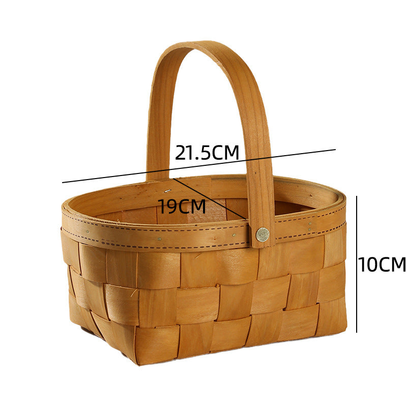Handcrafted Natural Woven Storage Basket Small | Thrascher