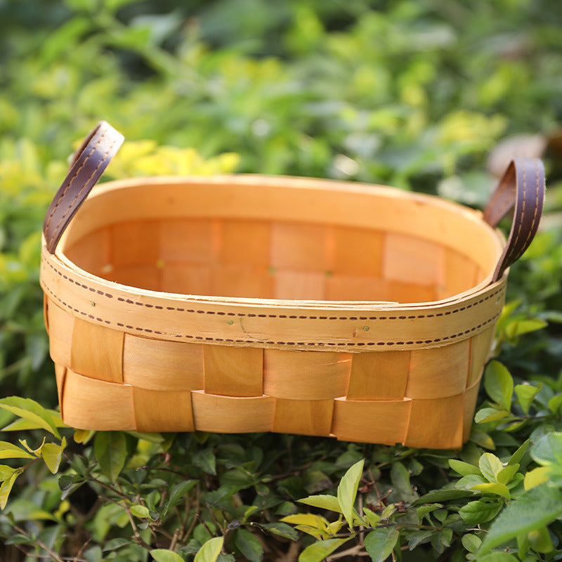 Handcrafted Natural Woven Storage Basket Small | Thrascher
