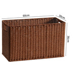Handcrafted Rectangular Storage Basket | Thrascher