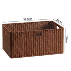 Handcrafted Rectangular Storage Basket | Thrascher