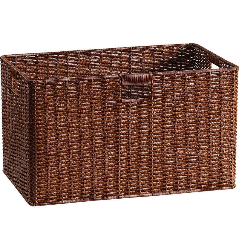 Handcrafted Rectangular Storage Basket | Thrascher