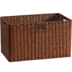 Handcrafted Rectangular Storage Basket | Thrascher