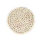 Handcrafted Round Woven Coaster | Thrascher