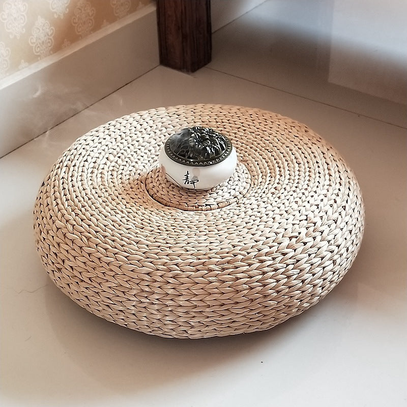 Handcrafted Sitting Pouf made of Natural Material | Thrascher