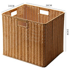 Handcrafted Storage Basket Dark Coffee | Thrascher