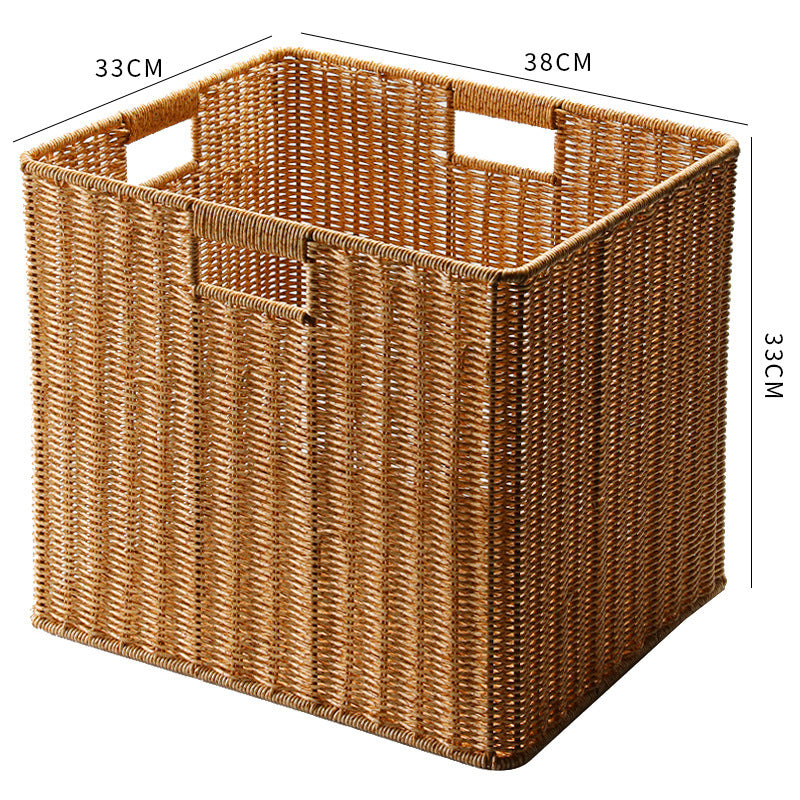 Handcrafted Storage Basket Dark Coffee | Thrascher