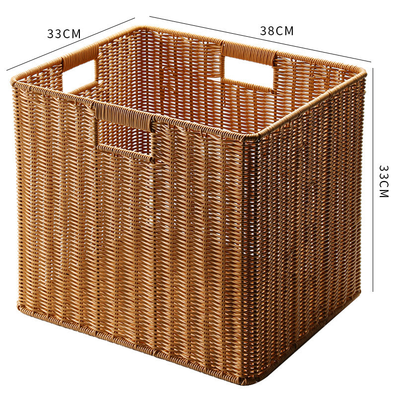 Handcrafted Storage Basket Dark Coffee | Thrascher
