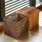 Handcrafted Storage Basket Dark Coffee | Thrascher