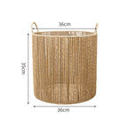 Handcrafted Storage Basket made of Natural Fibers | Thrascher