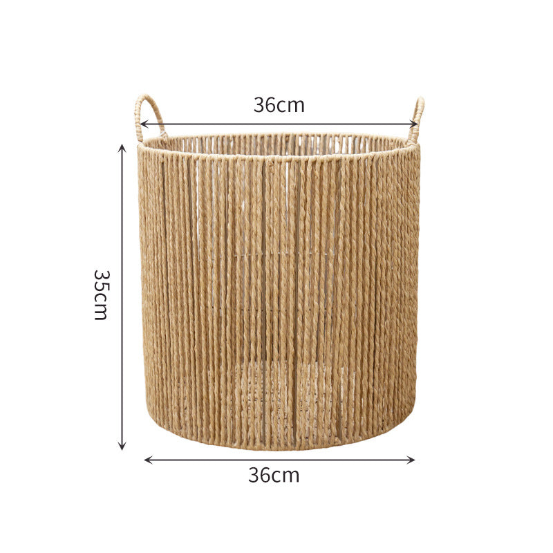 Handcrafted Storage Basket made of Natural Fibers | Thrascher