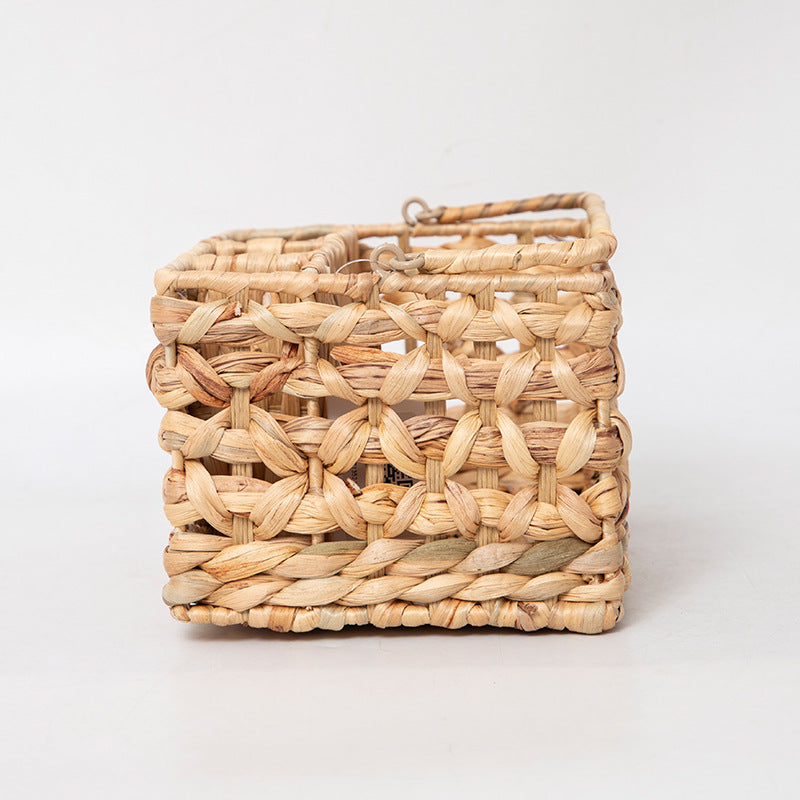 Handcrafted Storage Basket with Embellished Structure | Thrascher