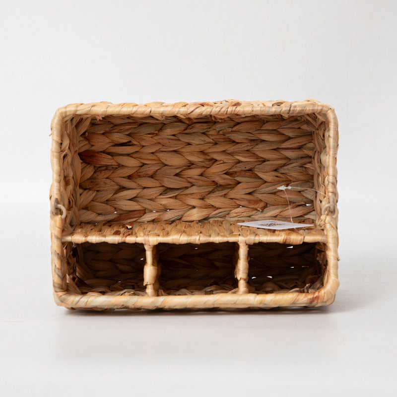 Handcrafted Storage Basket with Embellished Structure | Thrascher