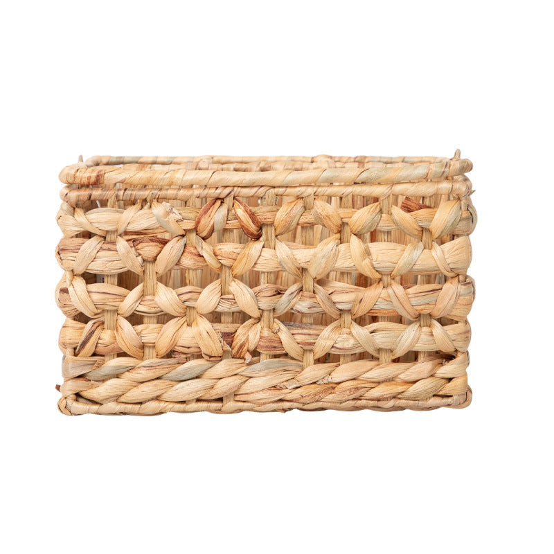 Handcrafted Storage Basket with Embellished Structure | Thrascher