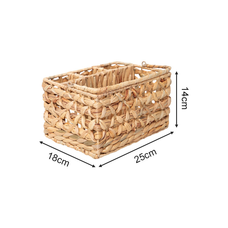 Handcrafted Storage Basket with Embellished Structure | Thrascher