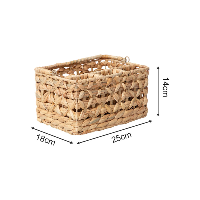 Handcrafted Storage Basket with Embellished Structure | Thrascher