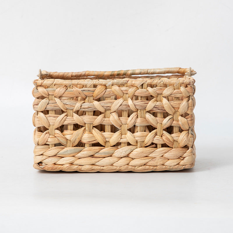 Handcrafted Storage Basket with Embellished Structure | Thrascher