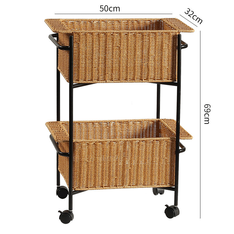 Handcrafted Storage Basket with Reinforced Edges | Thrascher