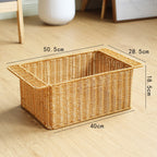 Handcrafted Storage Basket with Reinforced Edges | Thrascher
