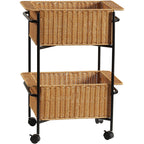 Handcrafted Storage Basket with Reinforced Edges | Thrascher