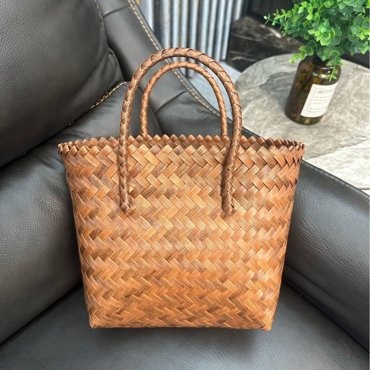 Handcrafted Straw Bag | Thrascher