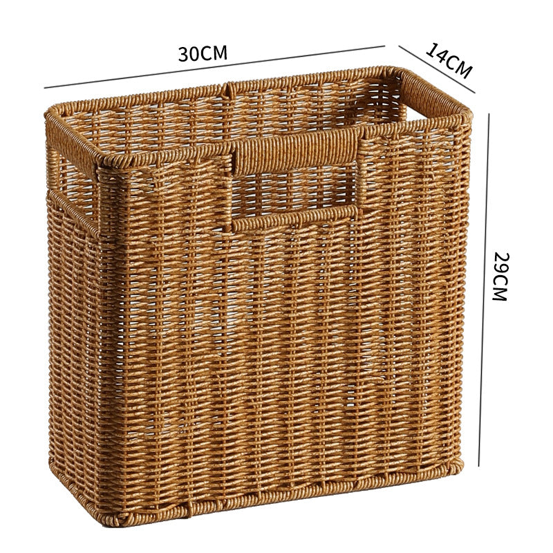 Handcrafted Willow Storage Organizer | Thrascher