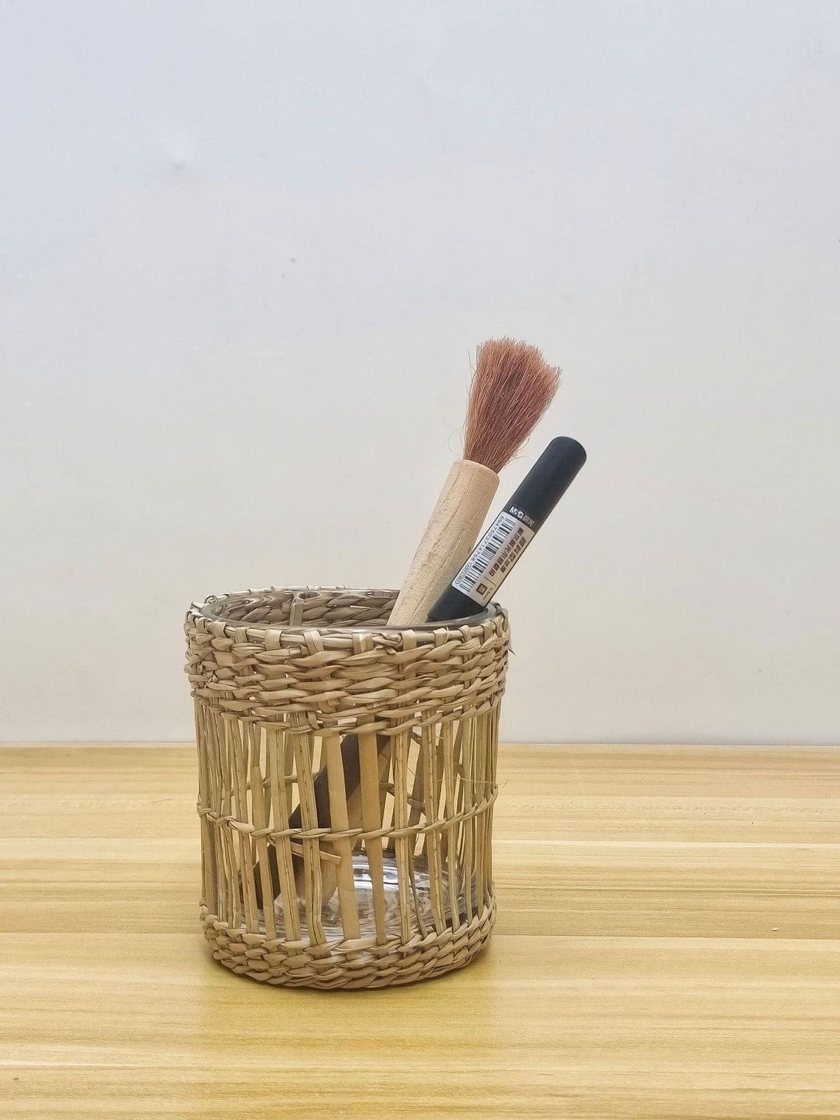 Handcrafted Woven Glass Holder | Thrascher