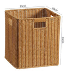 Handcrafted Woven Storage Box Light Brown | Thrascher