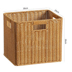 Handcrafted Woven Storage Box Light Brown | Thrascher