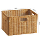 Handcrafted Woven Storage Box Light Brown | Thrascher