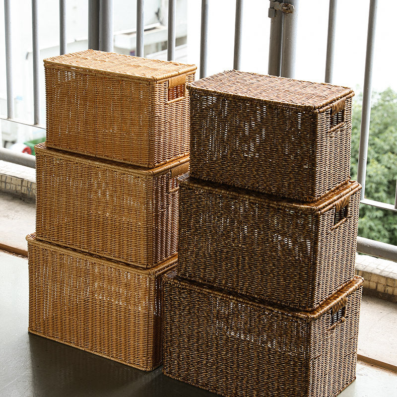 Handcrafted Woven Storage Bucket | Thrascher