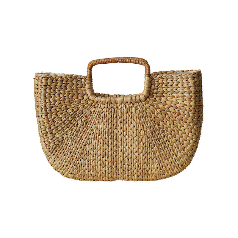 Handmade Beach Bag made of Braided Rattan | Thrascher