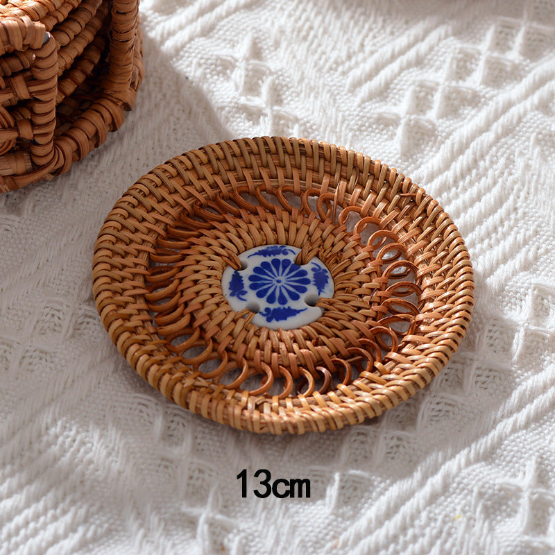 Handmade Coasters made of Woven Material | Thrascher